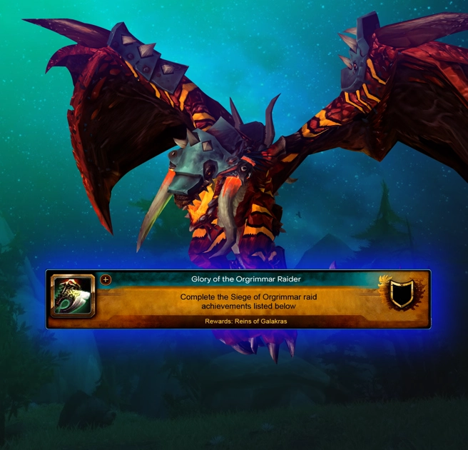 WoW Glory of the Orgrimmar Raider Boost - preview image