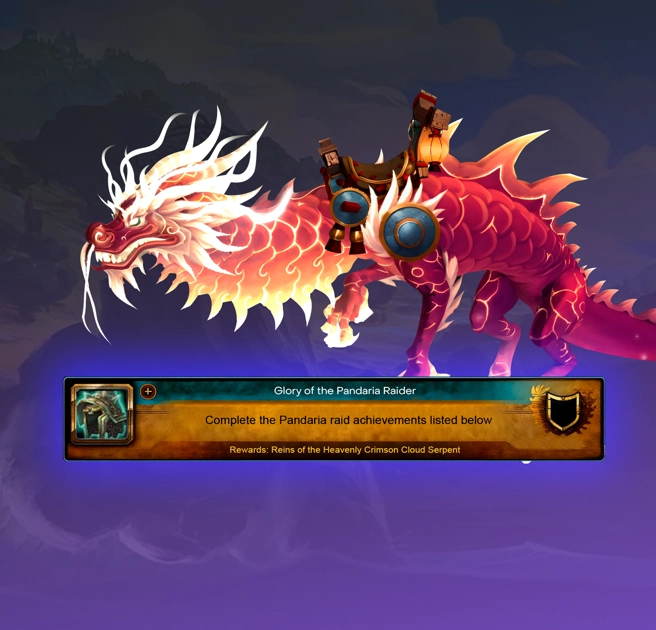 WoW Glory of the Pandaria Raider - preview image