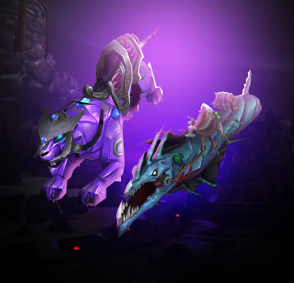 WoW Horrific Mounts Bundle Boost - cover image