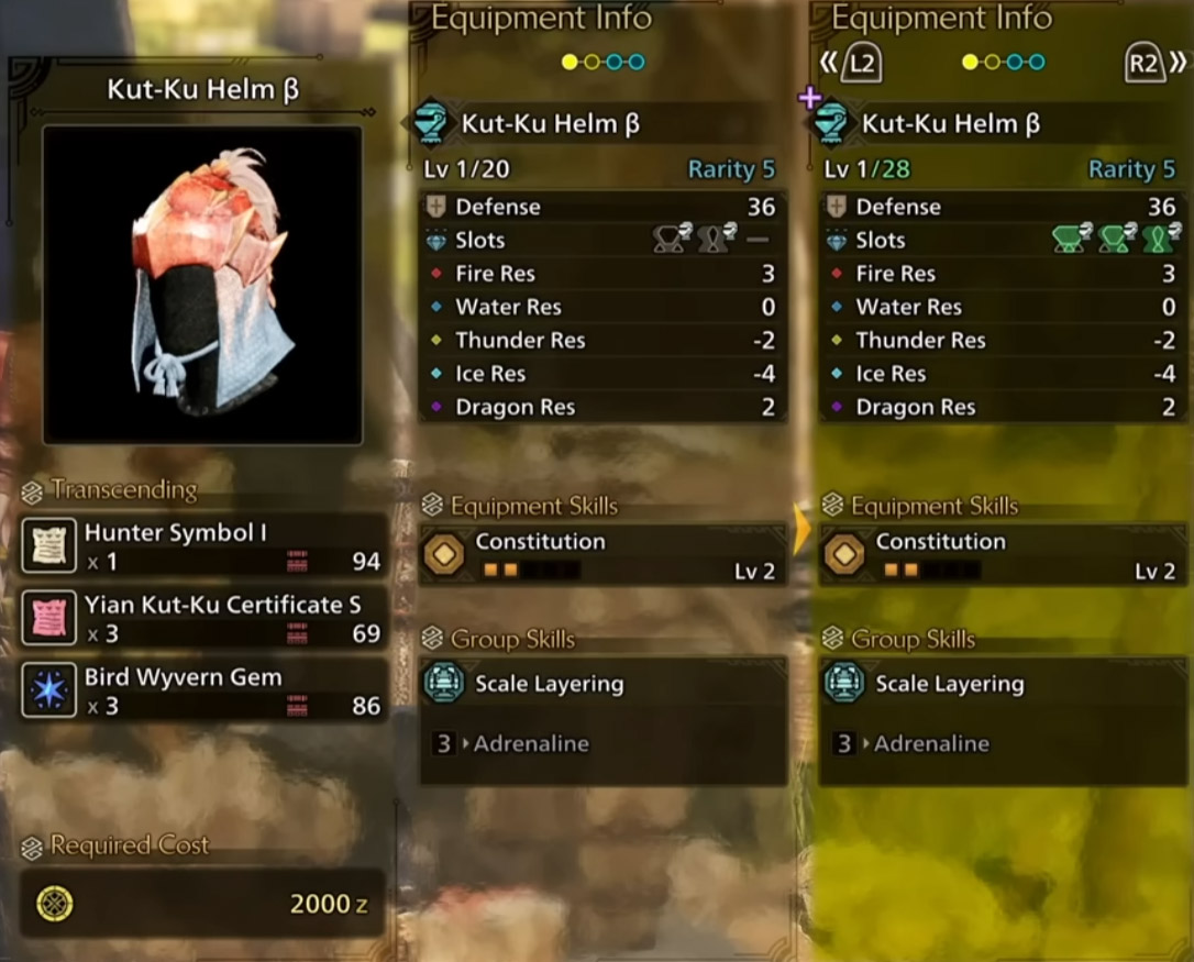 Monster Hunter Wilds Armor Transendence