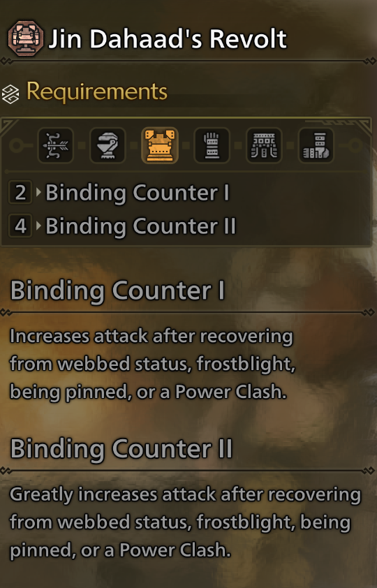 Jin Dahaad's Revolt Skill