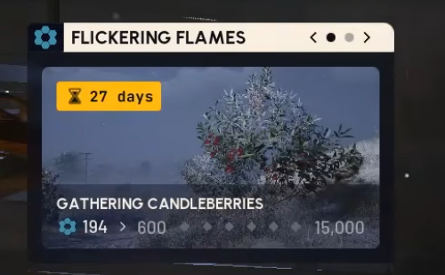 ARC Raiders Gathering Candleberries