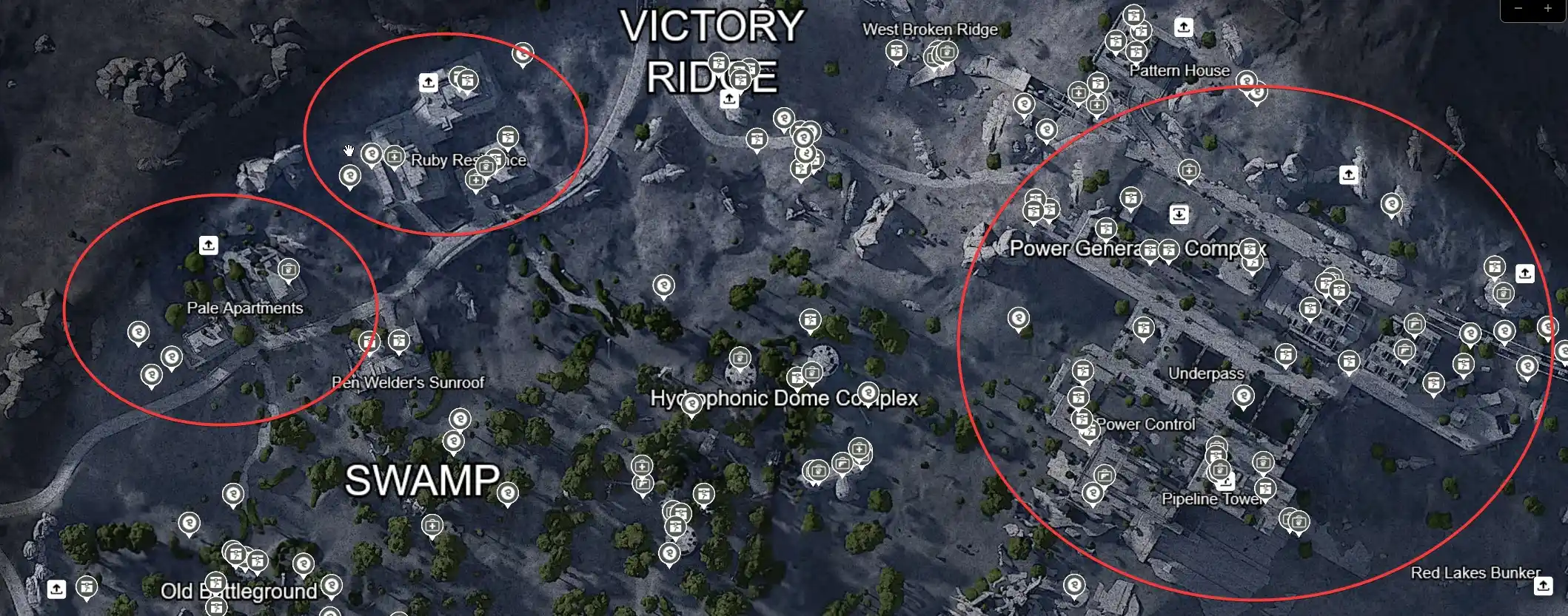 Dam Battleground - Blueprint Route