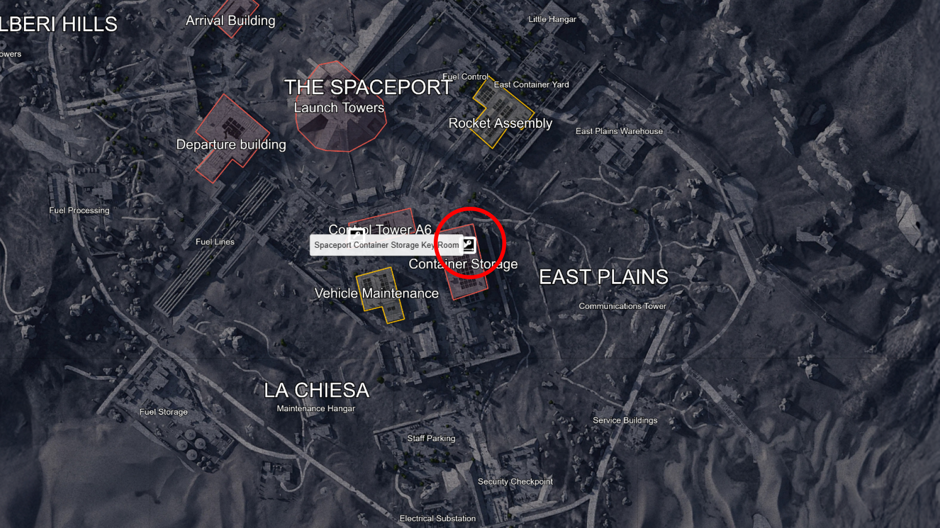 Arc Raiders Spaceport Container Storage Key Location