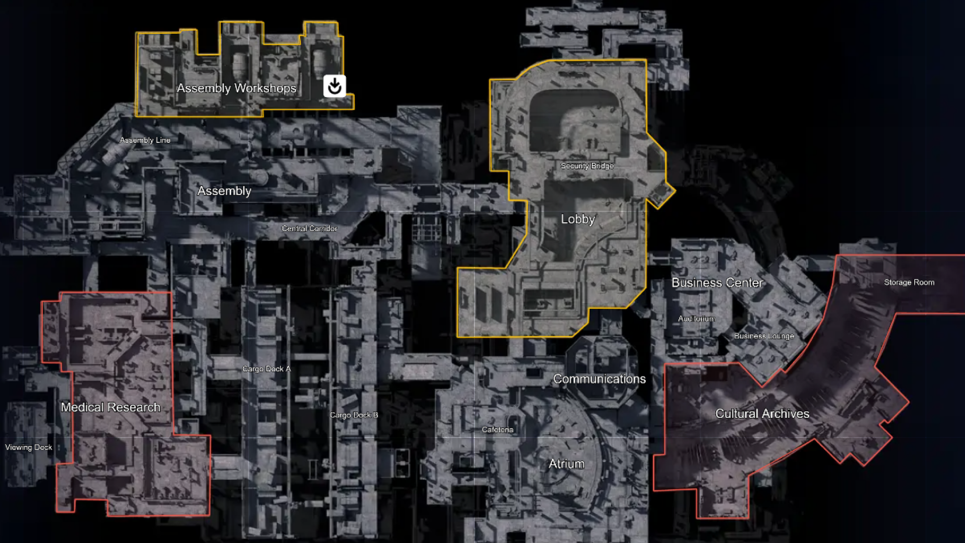 ARC Raiders Stella Montis Top Floor Hatch Extraction Locations