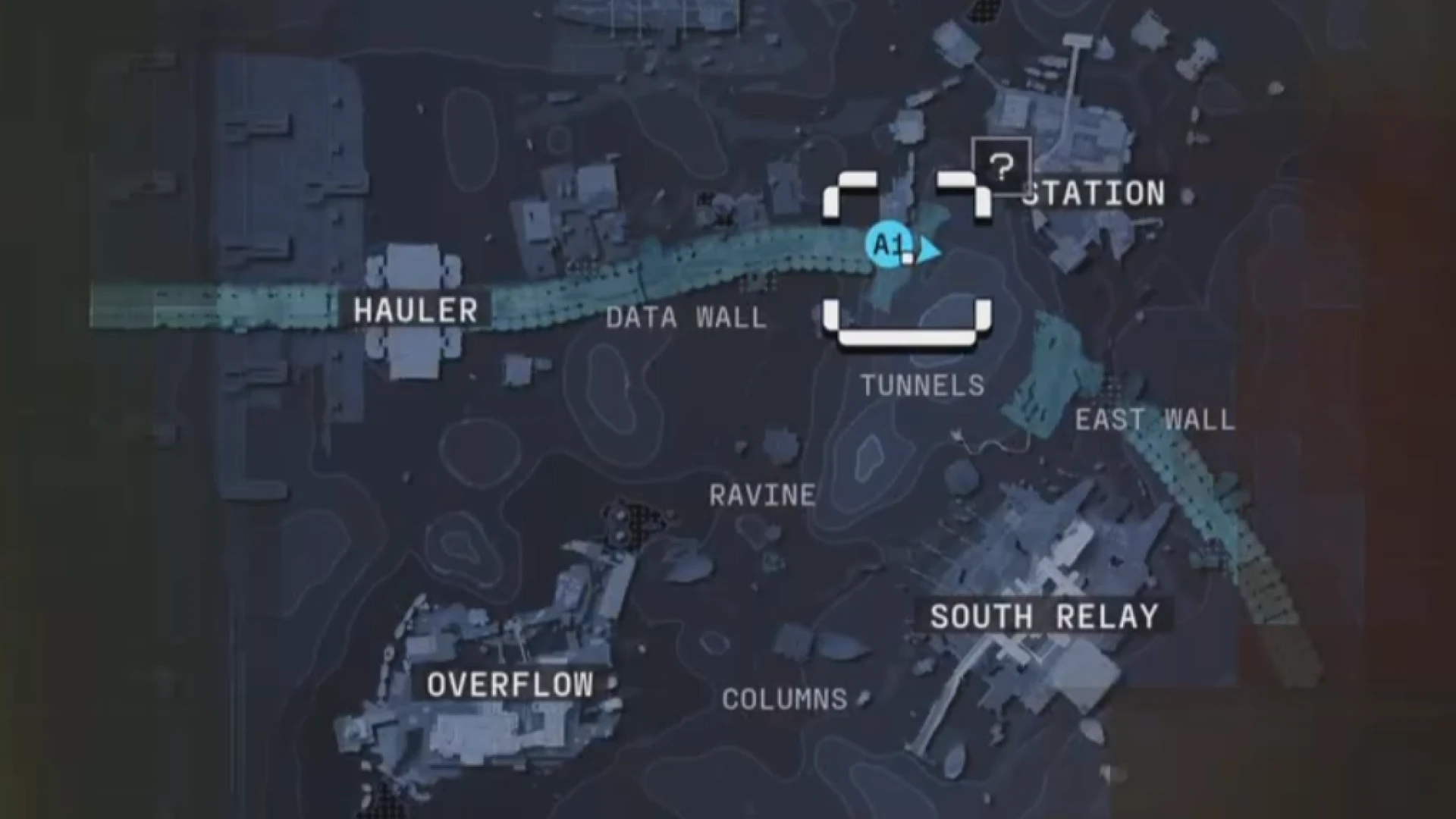 Marathon Perimeter Data Wall Upper Level Key Room Location