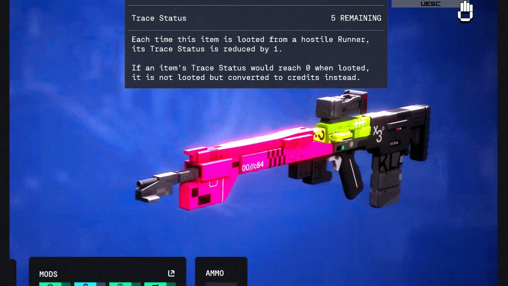 Marathon Trace Status item lifecycle