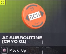 Marathon AI Subroutine Cryo 01