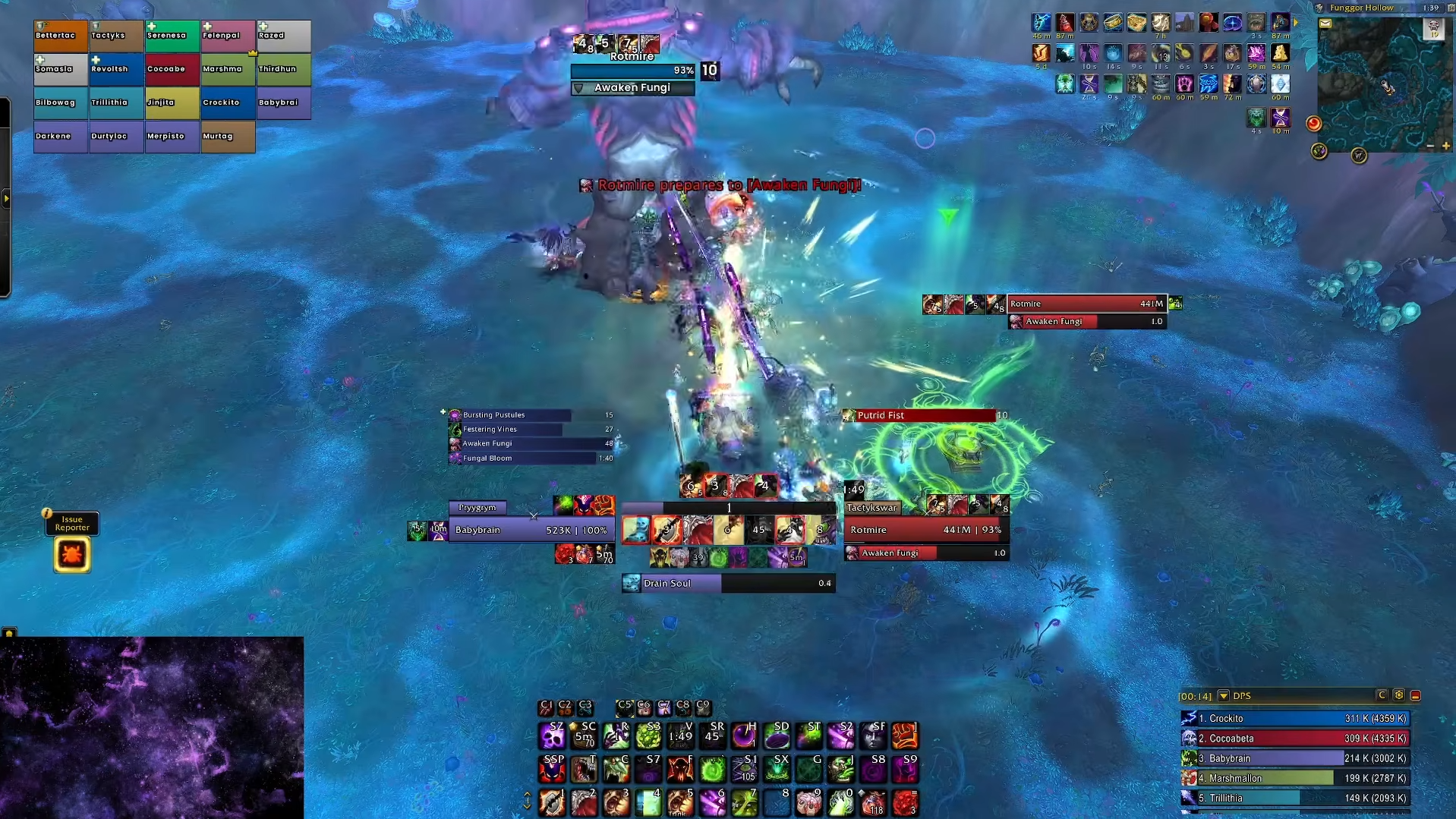 DPS add priority and positioning