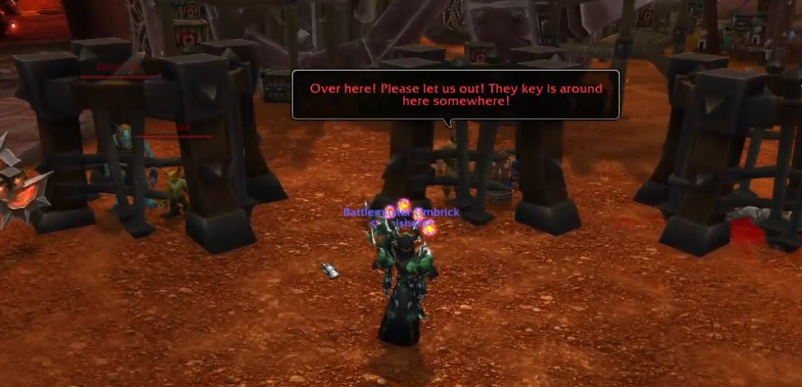 wow siege prisoners